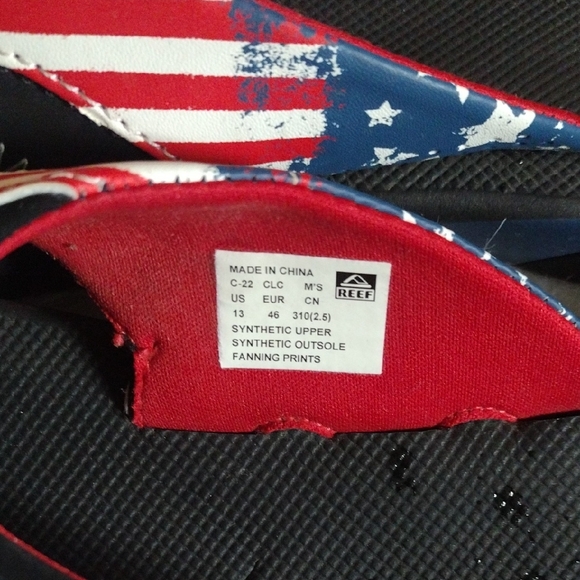 Reef Stars and Stripes Flip Flops